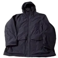 UNIQLO ハイブリッドダウンパーカ 紺 3XL オーバーサイズ