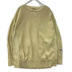 Champion リバースウィーブ 無地スウェット M メンズ