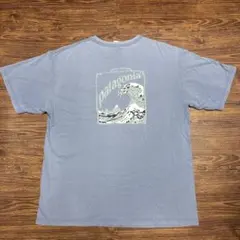 パタゴニア Tシャツ tシャツ 葛飾北斎 浮世絵 メキシコ製 ライト