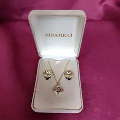 ニナリッチ　ネックレスイヤリングセット