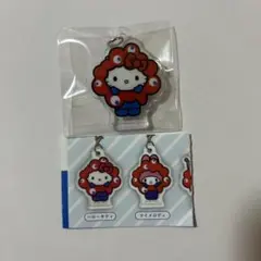 サンリオ ミャクミャクなりきり アクリルチャーム ハローキティ
