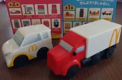ミニチュア マクドナルド 車 2台セット ハッピーセット