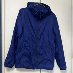 UNIQLO ポケッタブルパーカー ブルー Sサイズ