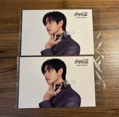 BTS V テテCoca-Cola Zero Sugar ポストカード 2セット