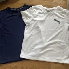 プーマ Tシャツ まとめ売り 120 サッカーウエア ネイビー ホワイト