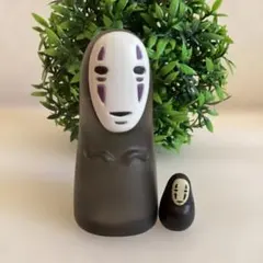 ジブリ 千と千尋の神隠し カオナシ 指人形 フィギュア 大小セット