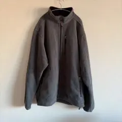 L.L.Bean グレー フルジップジャケット L XLフリース　古着