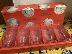 ディズニーキャラクター グラス5個セット