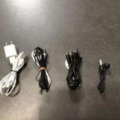 USBケーブル(タイプB、C、aux ケーブル等)