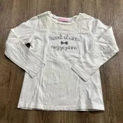 メゾピアノ 長袖 カットソー 150cm 中古品