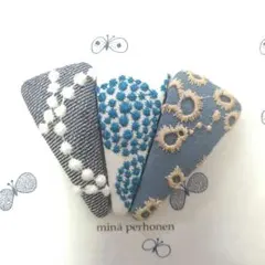 春の新作セット 24 ハンドメイド ミナペルホネン パッチンピン