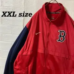 ボストンレッドソックス　超オーバーサイズ　ナイロントラックジャケット