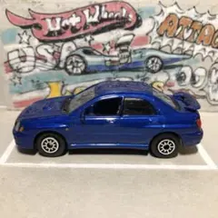 ウェリー WELLY 2002 スバル インプレッサ WRX 丸目　ブルー