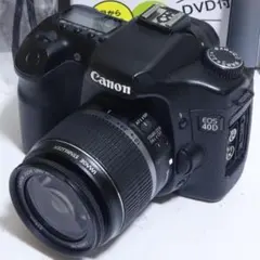 ★スマホに送れる一眼レフ★本格入門★キャノンEOS40D IS セット crのサムネイル