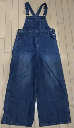デニムブルー オーバーオール