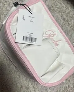 RADY ホワイト ピンク ポーチ