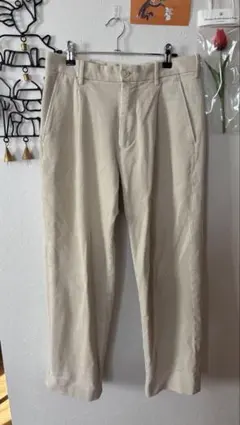 コーデュロイ ワイドパンツ