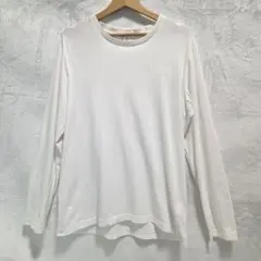 【美品】Y-3 ワイスリー クラシック ロゴ 長袖Tシャツ ロンT 白 Mのサムネイル