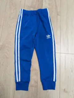 adidasアディダス 青 3本ライン ジャージ 110