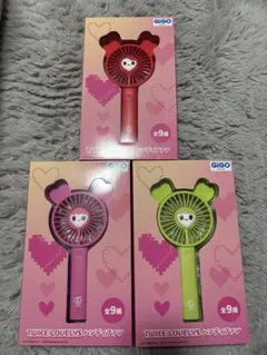 TWICE LOVELYS ハンディファン GIGO ミサモ 3点セット - メルカリ