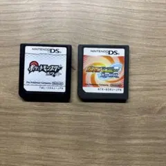 DSカセット2個セット ポケモン ホワイト ポケモンレンジャー