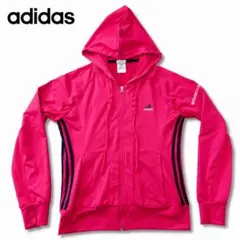 adidas レディース CLIMA365 パーカー L ピンクのサムネイル