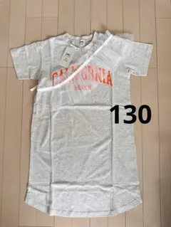 新品タグ付き DRC branshes ロゴ ワンピース 130