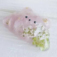 クマワッサン☆オルゴナイト ローズクォーツ