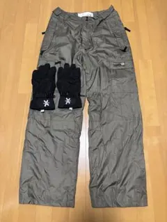 Type-A スノーボードウェア＋グローブ