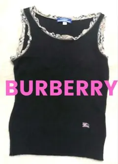BURBERRY BLUE LABEL タンクトップ ノバチェック 38 - メルカリ