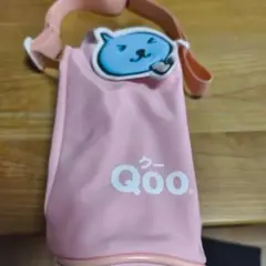 Qoo キャラクターポーチ ピンク