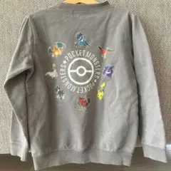 ポケットモンスター 長袖ロンT 120 グレー