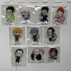 6種コンプ　ハンターハンター　アクリルスタンド　アニメイトカフェ　ハンター選挙編 6種 ハンターハンター アクリルスタンド アニメイトカフェ