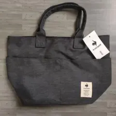 【新品未使用】ルコックスポルティフ キャンバストートバッグ ダークグレー