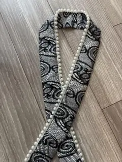 レースパールビーズ重ね衿　パール重ね襟　重衿パール伊達襟　振袖　着物　袴　成人式