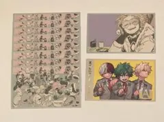 ⟡ヒロアカ 原画展 メモリアルコレクション 緑谷 爆豪 轟 ホークス A組