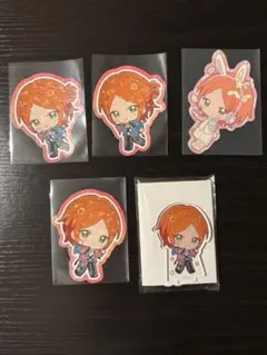あんスタ 葵ひなた 葵ゆうた アニカフェ ステッカー アクスタセット