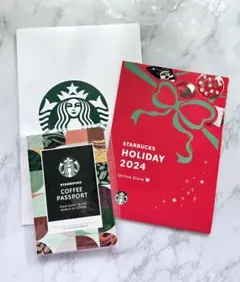スターバックス　ホリデー　2024　クリスマスブレンド　コーヒー豆　シール　他