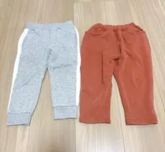 tuafufuパンツ95 ❤スウェットパンツ 95　長ズボン2点セット　裏起毛