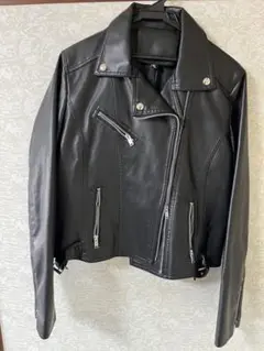 黒のライダースジャケット XLサイズ