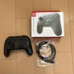 【純正品】Nintendo Switch ワイヤレスコントローラー ブラック