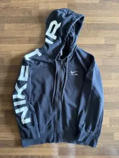 NIKE◾️AIR ジップパーカー L 黒 used品