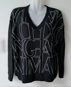 ARMANI EXCHANGE Vネック ロゴニット 長袖のサムネイル