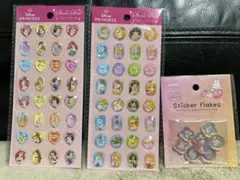 ディズニープリンセス⭐︎ストーンシール⭐︎おはじきシール⭐︎3セット