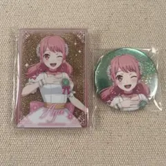 バンドリ ガルパ 丸山彩 2024年キービジュアルver 缶バッジ バンドリ 2024年 キービジュアル ホロ缶バッジ 丸山彩 - メルカリ