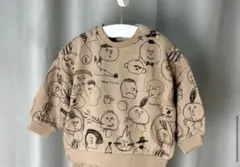 oekaki face moimoiトレーナー 110cm