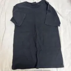 FEELS. 刺繍ロゴ Tシャツ ブラック