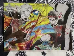 ブルーロック　伊勢丹　カイザー　潔世一　ポストカードのサムネイル