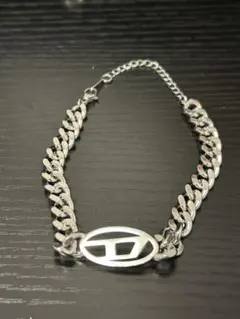 diesel、Dロゴブレスレット、新品未使用