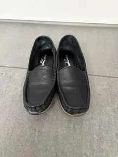 HushPuppies黒 レザー ローファーのサムネイル